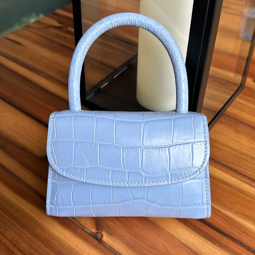 By Far Blue Mini Purse - Picture 2 of 9